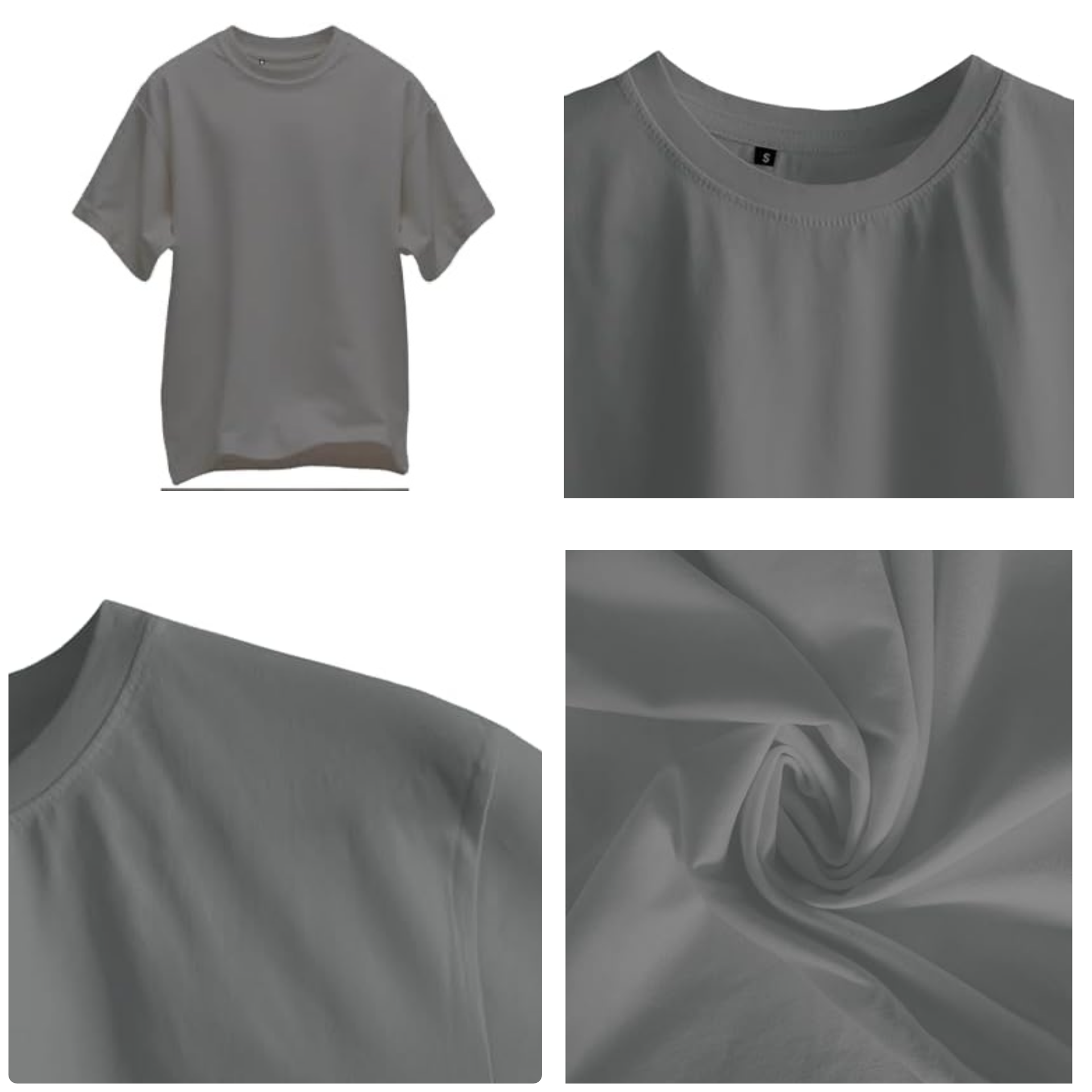 Unisex Oversized Heavyweight T-Shirt – Crew Neck, 100% Cotton