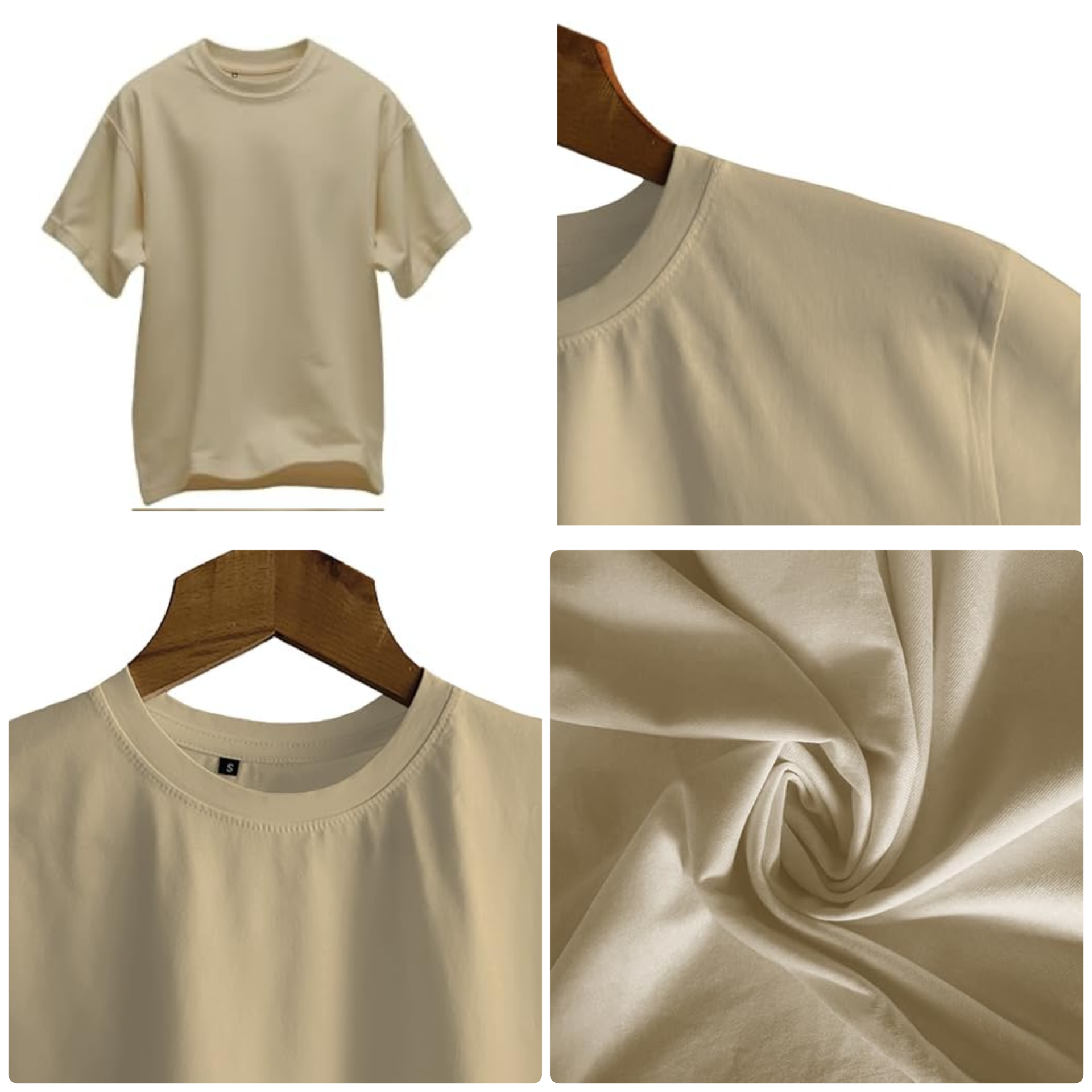 Unisex Oversized Heavyweight T-Shirt – Crew Neck, 100% Cotton