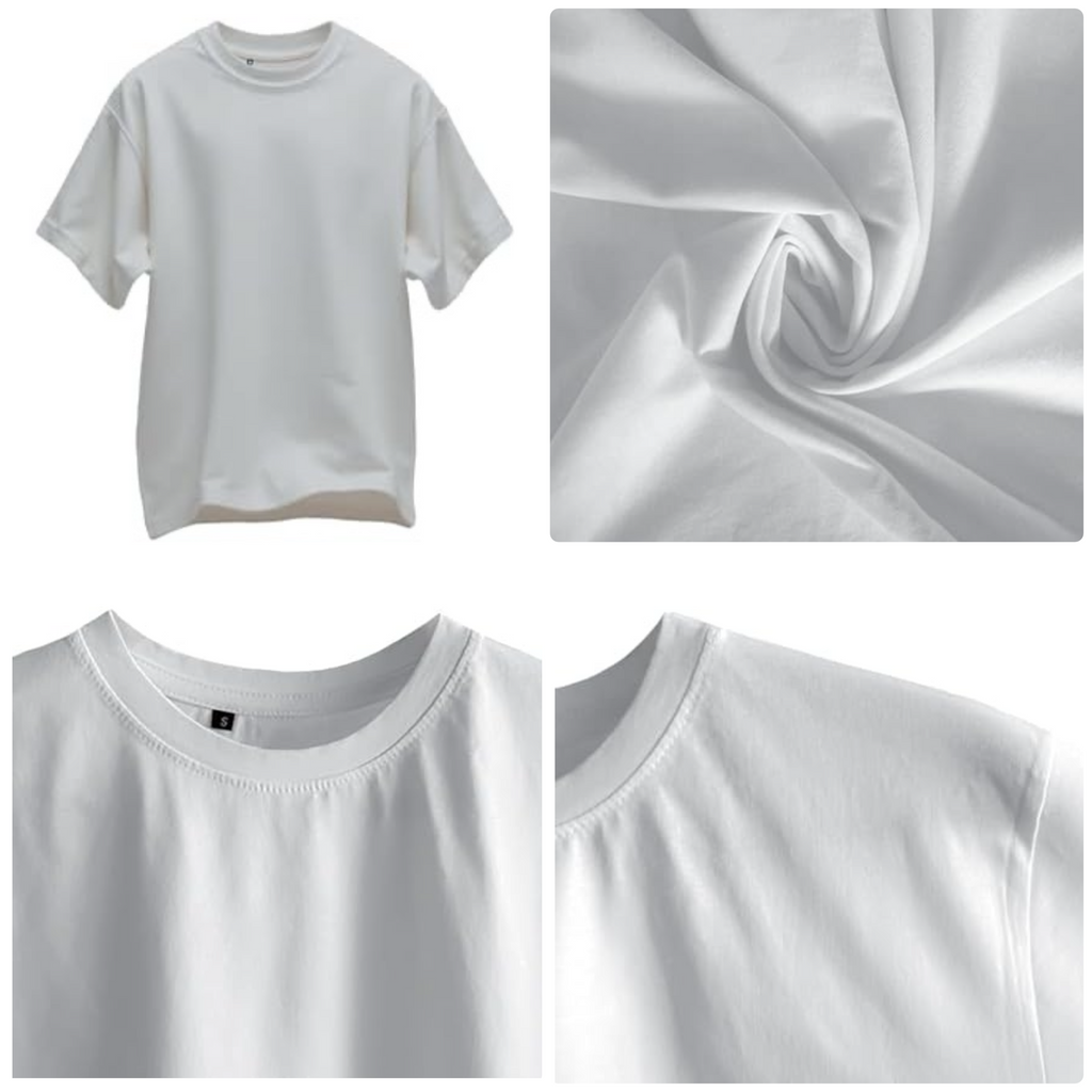 Unisex Oversized Heavyweight T-Shirt – Crew Neck, 100% Cotton