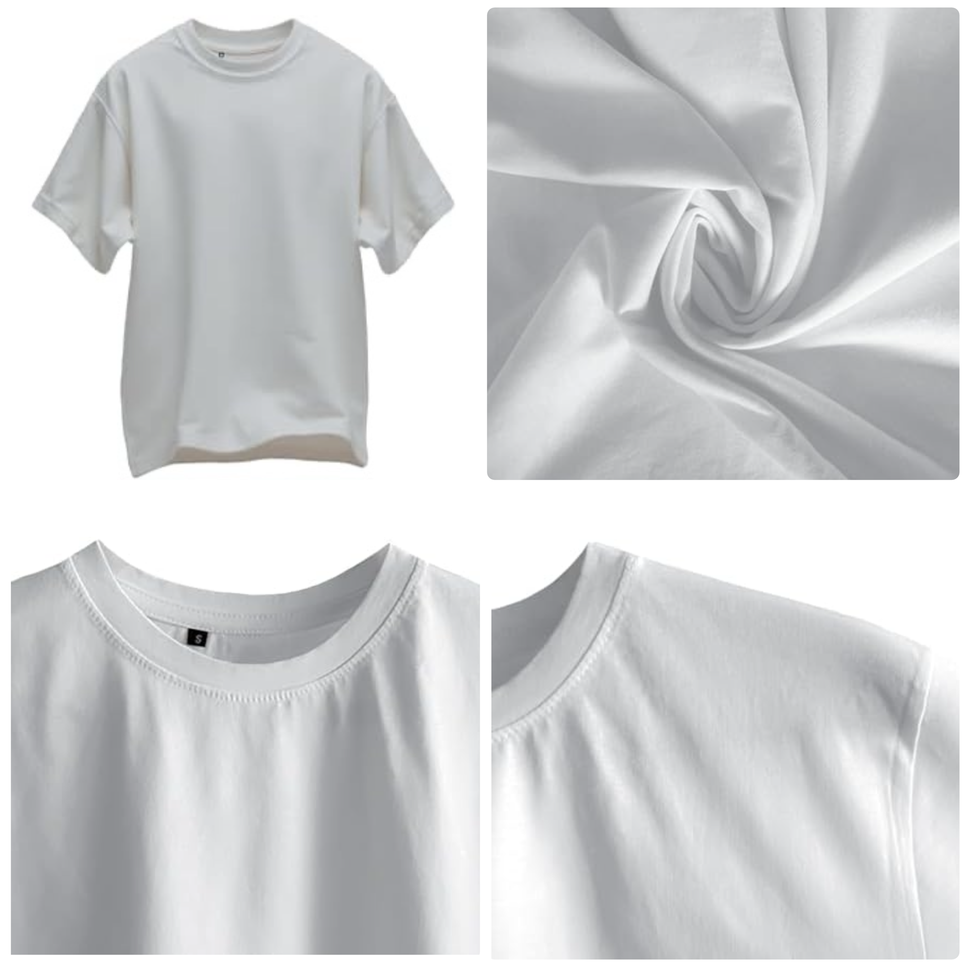 Unisex Oversized Heavyweight T-Shirt – Crew Neck, 100% Cotton